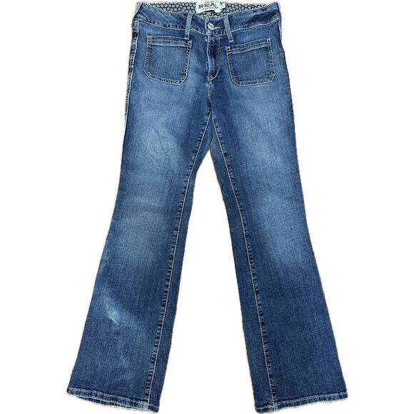 Ariat REAL Denim Bootcut Jeans Women’s Size 30S Blue Mid Rise - Picture 1 of 10